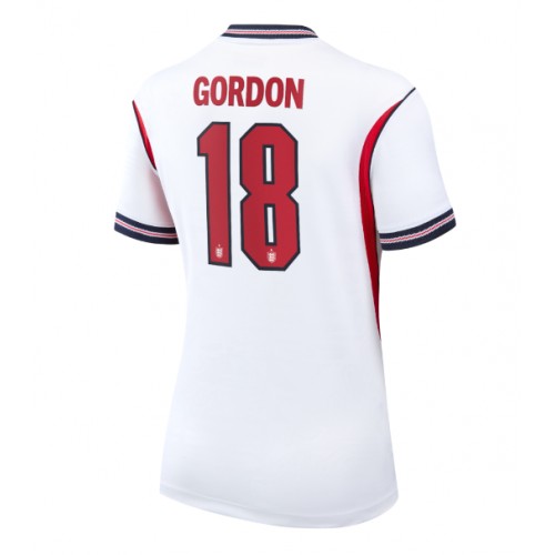 Stroje piłkarskie Anglia Anthony Gordon #18 Koszulka Podstawowej dla damskie MŚ 2026 Krótki Rękaw